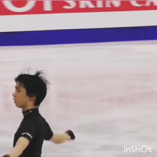 【羽生结弦】咬手套(2017 4cc 练习花絮系列)