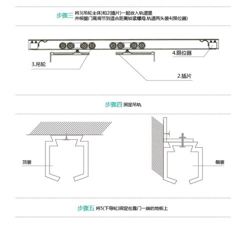 画宇升级加厚推拉门吊滑轮吊轮木门移门轨道滑轨吊轨766【0.1米】