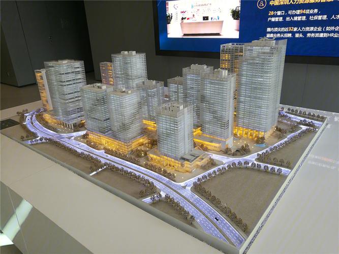 天安云谷二期沙盘图