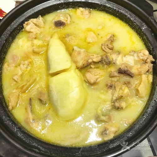 榴莲鸡煲