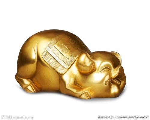 可爱金猪图片