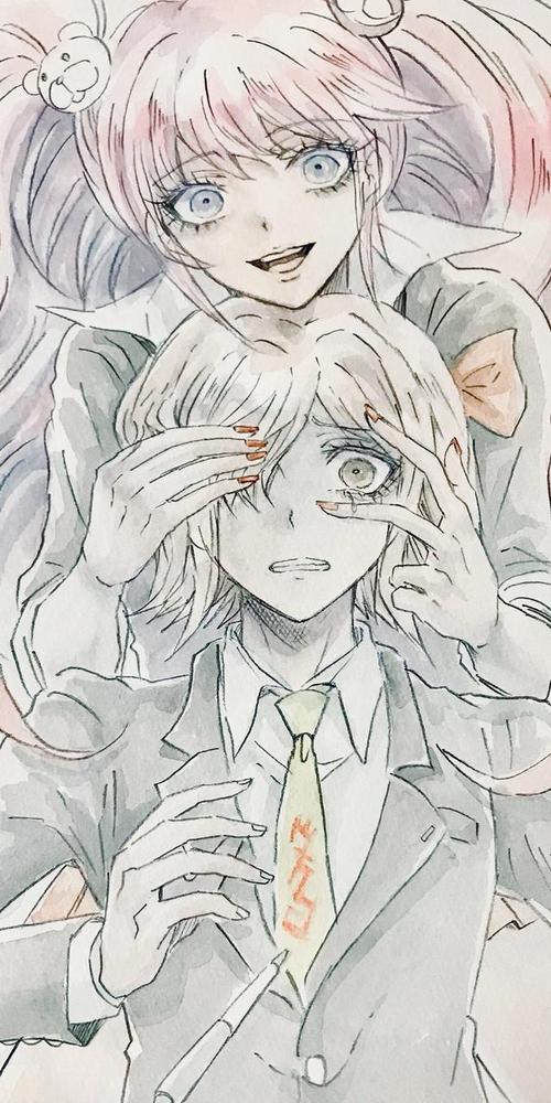 《弹丸论破》御手洗亮太,动漫全面屏壁纸,懦弱又具备