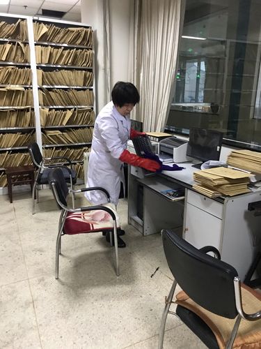 病案室创卫进行中