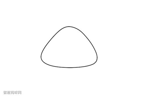 可爱卡通粽子简笔画步骤