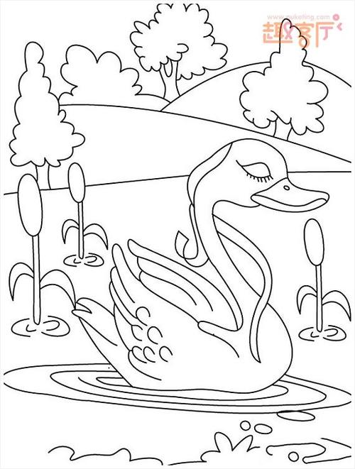 动物儿童画图片简笔画