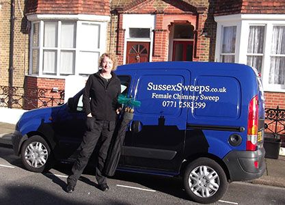 each sweep includes:  visual inspection of chimneypot and stack