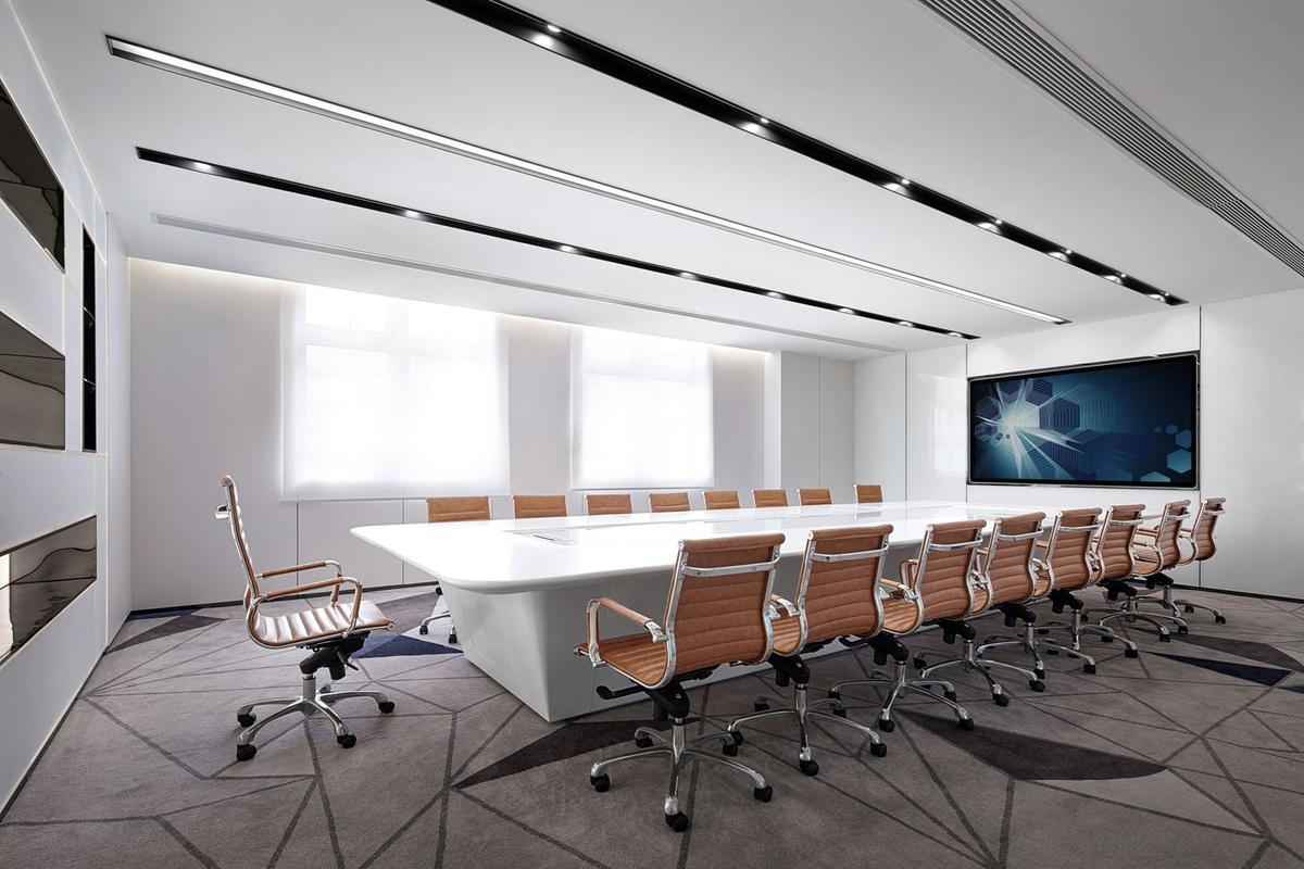 科技公司会议室装修效果图