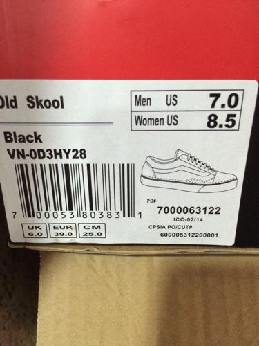 帮看vans经典鞋标 icc钢印 tc6d 会玩的来