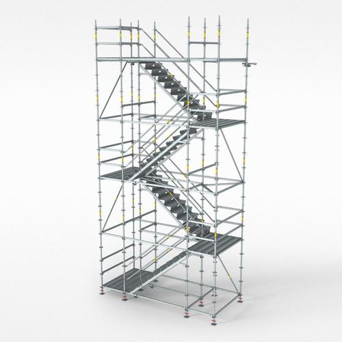 peri公司peri up flex 100 / 125 固定脚手架塔 / 模块化 / 带有楼梯