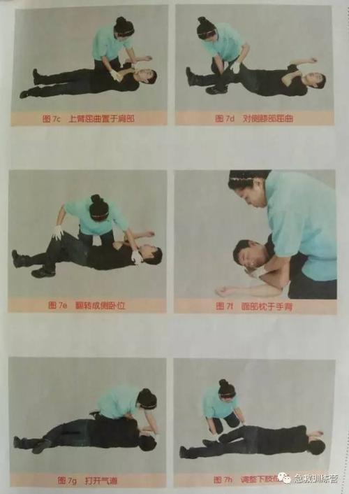 如果被救者处于俯卧位或其他不宜复苏体位,急救人员应在被救者的一侧