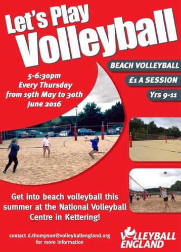 are running on the beach courts at the national volleyball