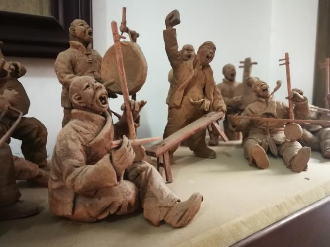 长安民间泥塑艺术大师苗春生老师作品