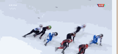 其中韩国队的崔敏静,沈石溪,李玉彬,金艺珍都是短道速滑名将,拥有强大