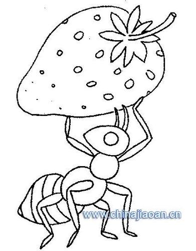 昆虫类简笔画可爱 简笔画图片大全-蒲城教育文学网