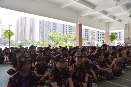 惠州一中博罗启正学校七年级新生开营仪式