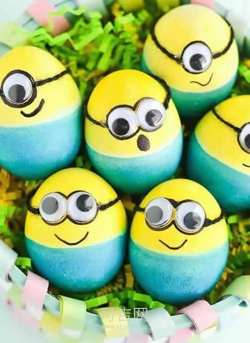 转有趣的手工鸡蛋壳创意图片