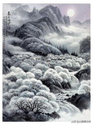 北京曹光山水画作品欣赏