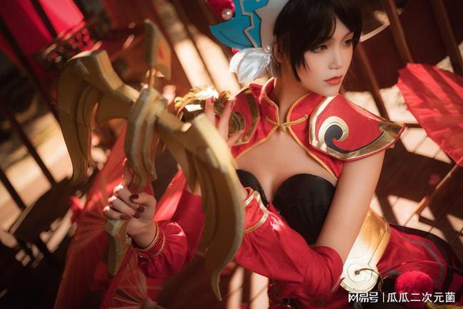 cosplay欣赏丨王者荣耀虞姬丨来来妾当与大王对饮