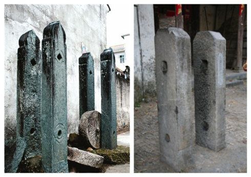 旗杆石:客家独特的人文景观