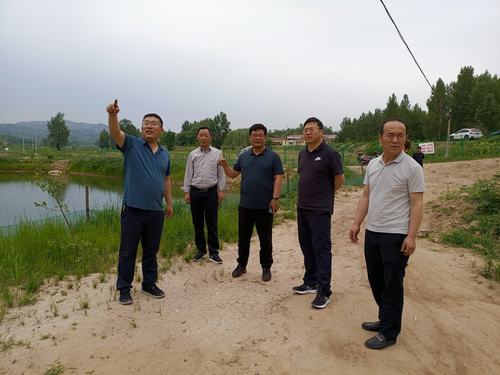 李炜,王慧忠在牛寺乡和松村乡调研脱贫攻坚和农业产业发展等工作