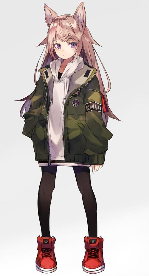 动漫美图:动物拟人二次元图,每一张都是可爱的小姐姐