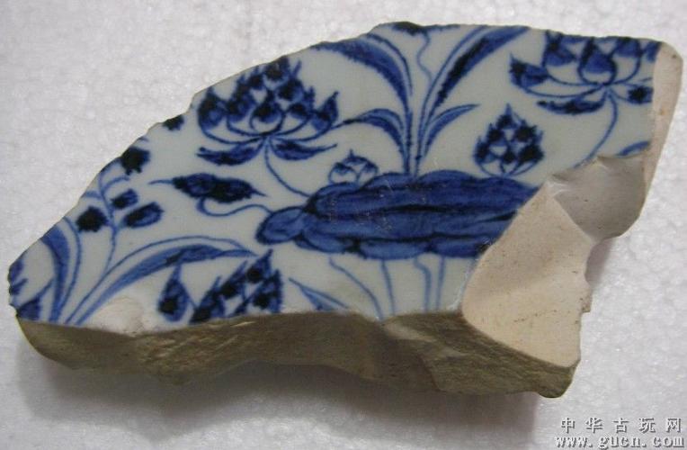 大开门的标准元青花重器——瓷片