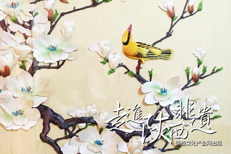 走进陕西非遗:滕氏布糊画 补花工艺下的布上丹青