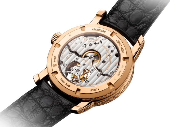 江诗丹顿traditionnelle传袭系列陀飞轮qilin限量腕表