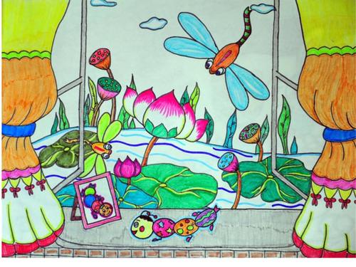 多彩的窗户 小学三年级美术作品.pptx 5页