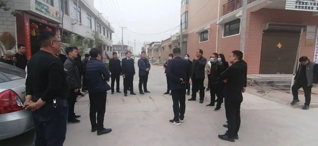 看胡桥乡的现场评比!