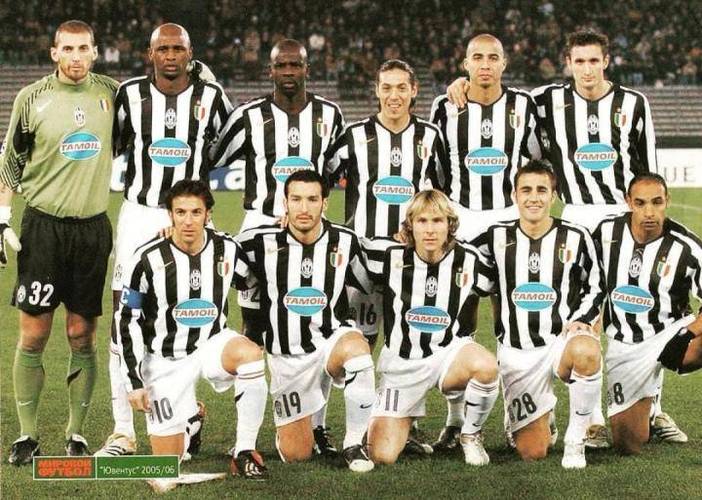 尤文图斯那些年的阵容