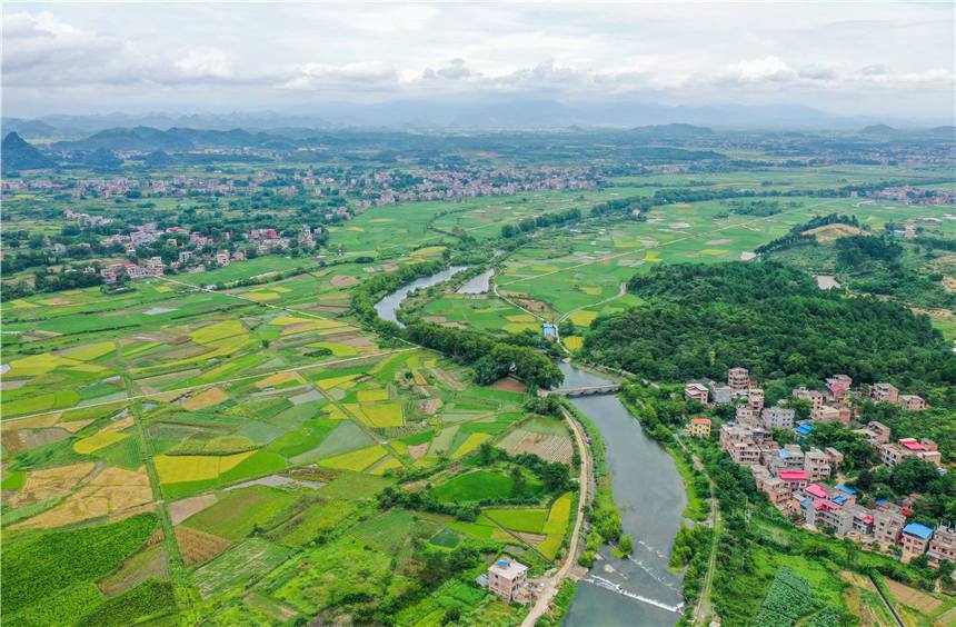 湖南道县:美丽乡村 田园如画