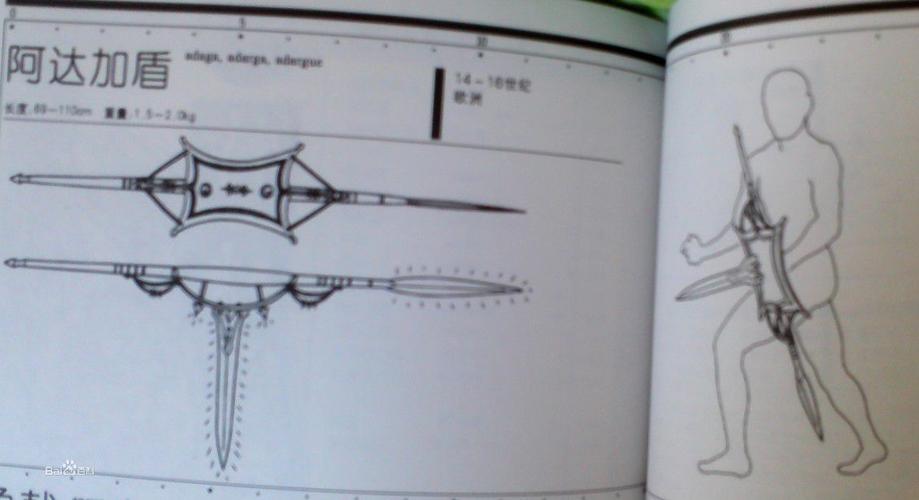 阿达加盾,复合剑盾
