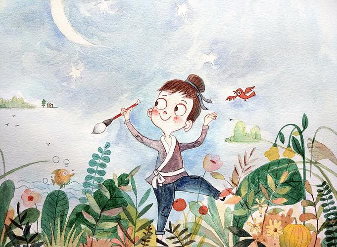 内页插图 神笔马良