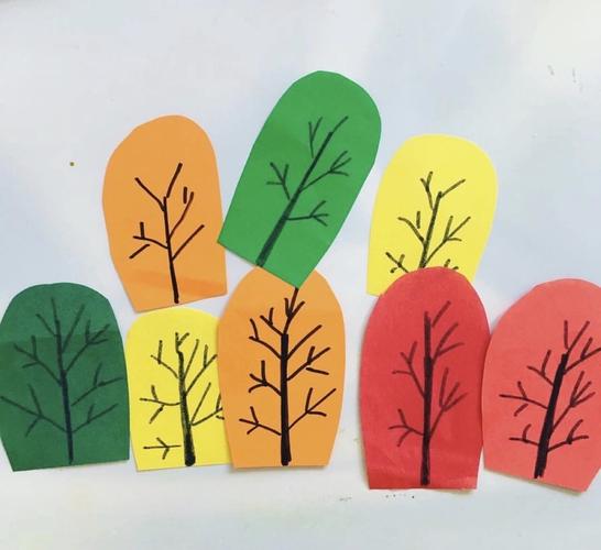 剪贴画课例——《森林里的天鹅》