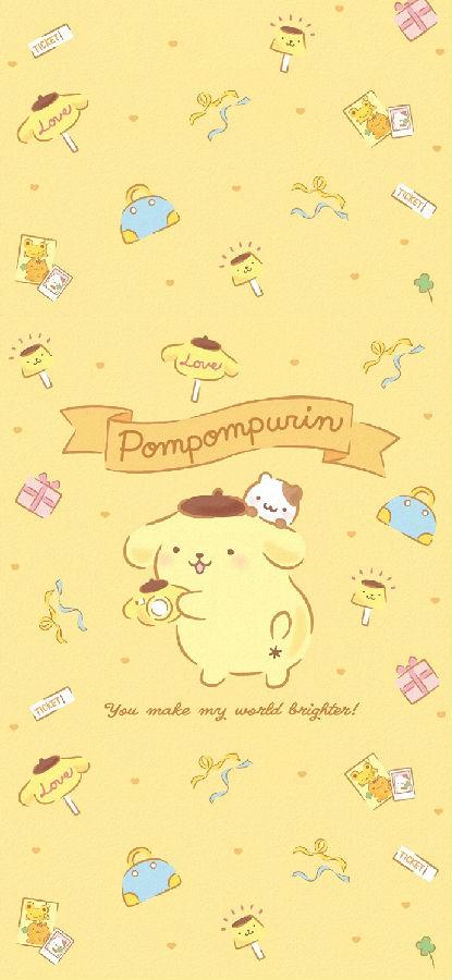 三丽鸥可爱壁纸女生专用锁屏壁纸卡通对的人兜兜转转终会相遇