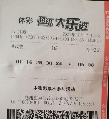 大乐透21081期:实票预测,两注分享