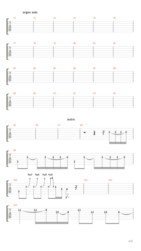 歌曲 标题:hush 标签:总谱 制谱人:lacky 节拍:♩ = 109 和弦:c5
