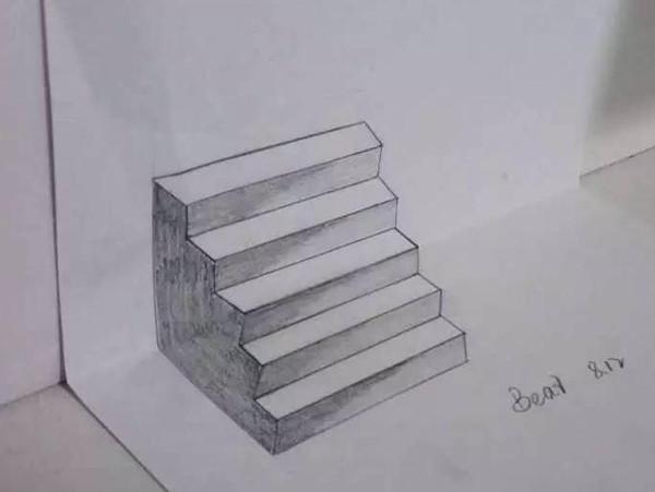 【作业点评2】看看我画的3d楼梯