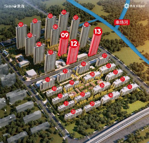 (世茂璀璨星河鸟瞰效果图)