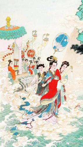 传说,一日天庭之上王母娘娘轰轰烈烈的过大寿,她的七个宝贝女儿为她轻