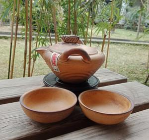 荣昌陶天慧釉陶瓷快客茶具一壶两杯精美礼品包装