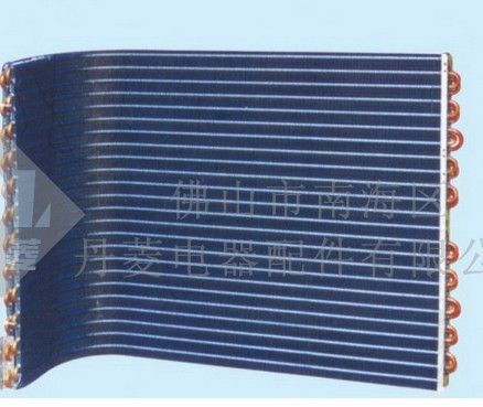 空调1.5p双排亲水片冷凝器