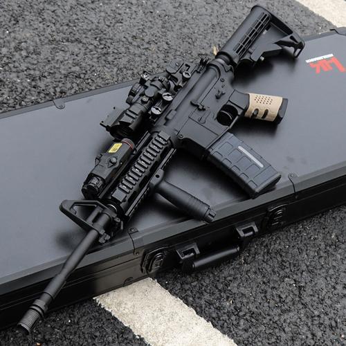 水弹枪爆改金属波箱魔改锦明10代9代改装真人cs玩具抢道具模型