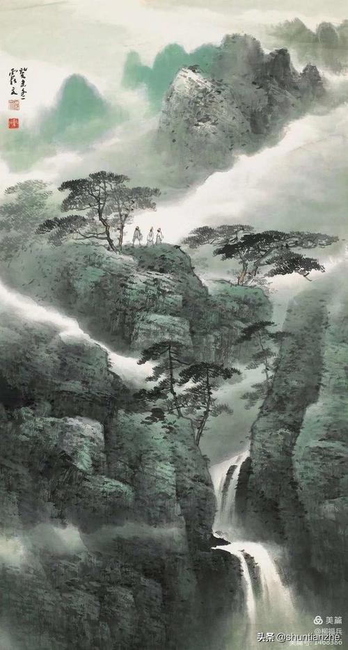 画家丨《乐震文山水画精选集》欣赏