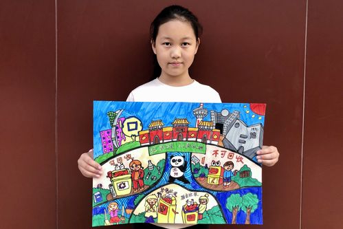 沈阳小学生垃圾分类绘画作品展示123幅
