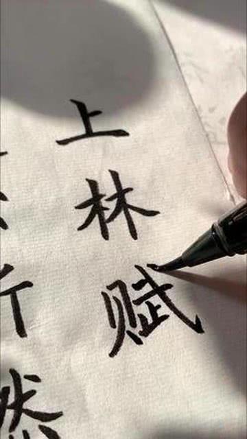 上林赋,我写完了,一字不落,只因写上林赋,得心上人.#上林赋