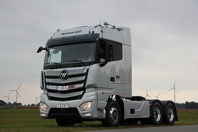 欧曼esta 欧曼 esta 超级卡车 esta测试