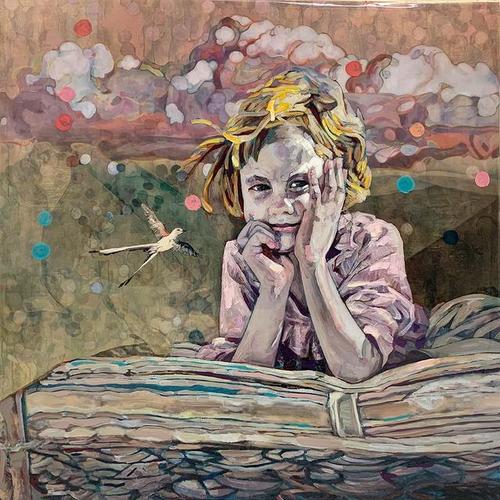 华裔艺术家刘虹绘画作品