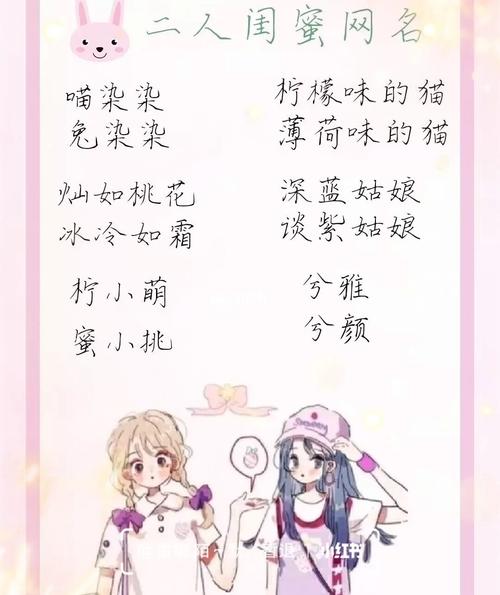 闺蜜,网名_素材_素材其他